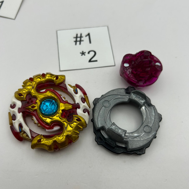 TAKARA TOMY Spriggan / Spryzen Requiem 0 Zeta *2 Burst Beyblade B-100[USED]