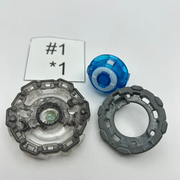 TAKARA TOMY Kaiser Kerbeus Knuckle Revolve *2 Burst Beyblade Random Booster Vol 3. B-49 04 [USED]