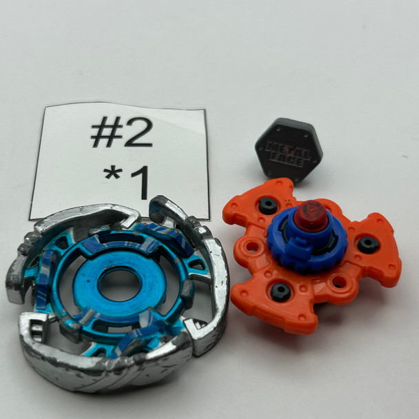 TAKARA TOMY MF Pegasis / Pegasus R145RF Metal Fight / Metal Fusion Beyblade BB-01 [USED]