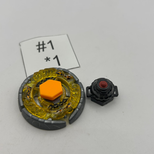 TAKARA TOMY Earth Kerbces 105RS Beyblade Metal Fight / Metal Fusion BB-47 [USED]