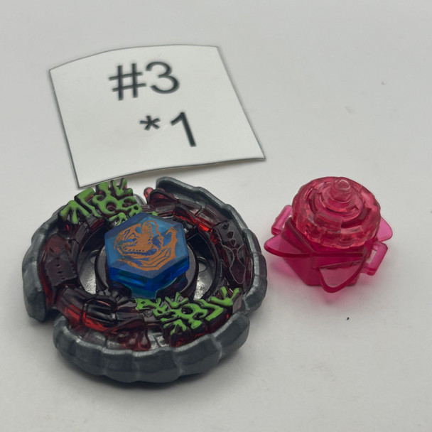TAKARA TOMY Nightmare Lacerta Beyblade Metal Fight / Metal Masters BB-74 [USED]