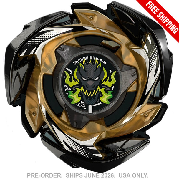 [PRE-ORDER] TAKARA TOMY Beyblade X Courage Dran Brave S6-60V CX-00 [Metal Coat: Black] [FREE SHIPPING] [USA ONLY]