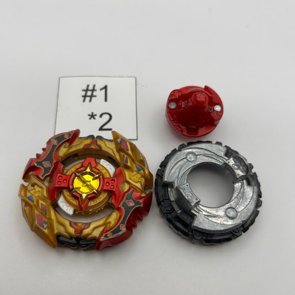 TAKARA TOMY Cho-Z Spriggan / Turbo Spryzen 0Wall Zeta' Listing Two Burst Beyblade B-128 [USED]