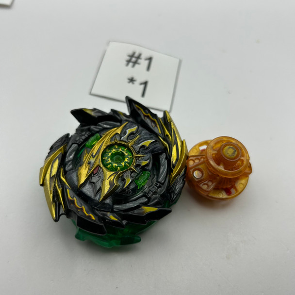 TAKARA TOMY Super Hyperion Gold Xceed 1A Burst DB QuadDrive Beyblade B-196 04 [USED]