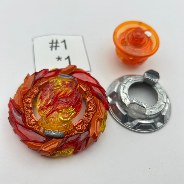 TAKARA TOMY Roar Fafnir Tapered Kick Burst Beyblade B-186 02 [USED]