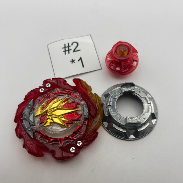 TAKARA TOMY Super Hyperion Karma Xplosion-3 MR Burst BU DB Beyblade B-203 [USED]