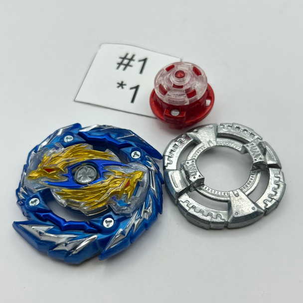 TAKARA TOMY Blue Longinus Wheel Xtend (Sky Dragon Ver.) Burst GT Beyblade WBBA  B-00 [USED