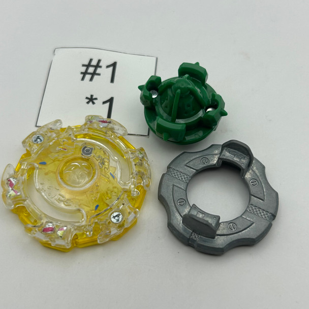 TAKARA TOMY Kaiser Kerbeus Limited Press Super Custom Set Speed Ver. Burst Beyblade B-65 [USED]