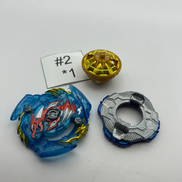 TAKARA TOMY Slash Dragon Sting Charge Burst Beyblade B-136 Gatinko Battle Set [USED]