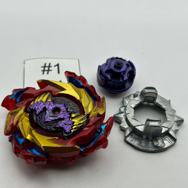 TAKARA TOMY Lucifer Burn Burst SuperKing Beyblade B-174 [USED]
