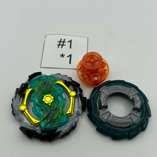 TAKARA TOMY Wizard Fafnir Ratchet Rise B-151 07 Burst Rise Gatinko Beyblade [USED]