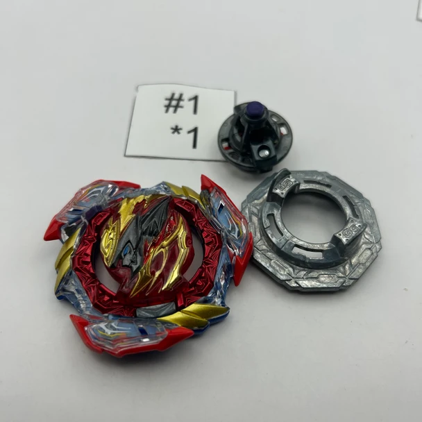 TAKARA TOMY Ultimate Belial Giga Black Xtreme' Burst DB Beyblade B-193 [USED]