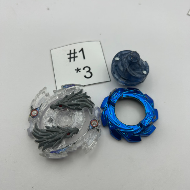 TAKARA TOMY Lost Longinus / Luinor Nine Spiral *3 Burst Beyblade B-66 [USED]