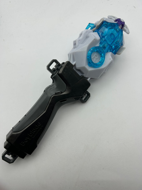 TAKARA TOMY Custom BeyLauncher LR, Beyblade Burst DB String Launcher, WBBA WHITE Lui Ver. B-00 [USED] #1