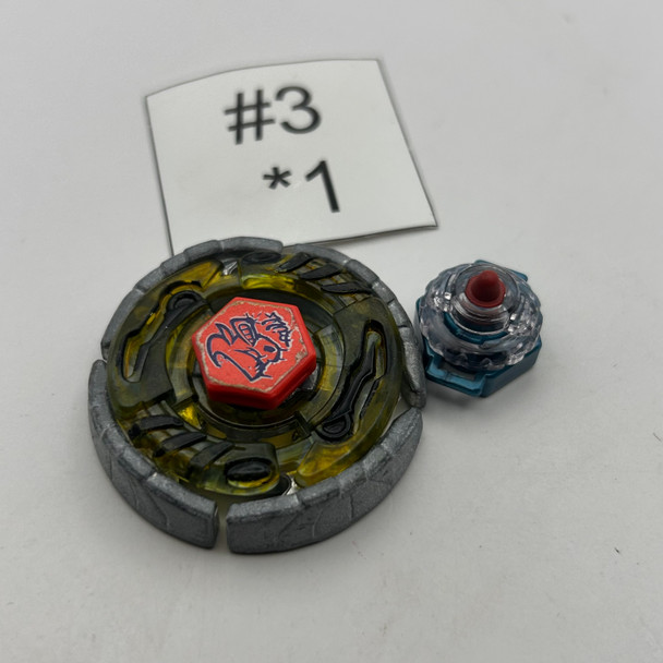 TAKARA TOMY Flame Bull 90RS Metal Fusion Plastic Beyblade BB-45 07 [USED]