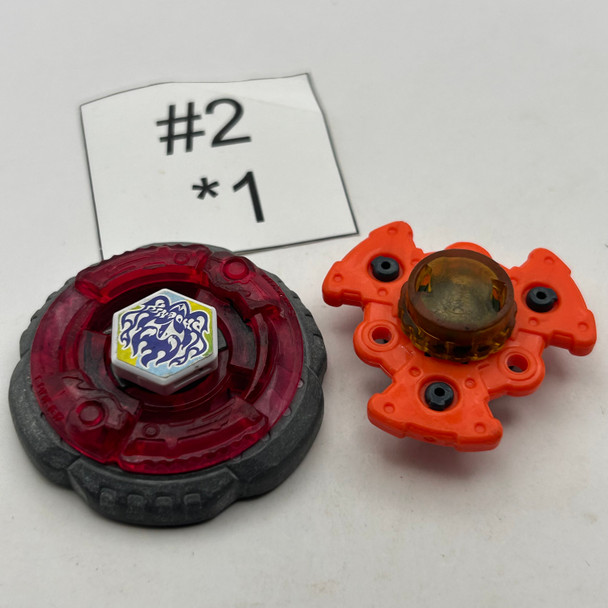 TAKARA TOMY Rock Cancer / Gasher Beyblade Metal Fight / Metal Fusion BB-55 [USED]
