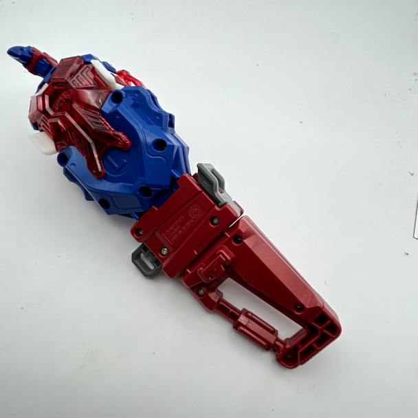 TAKARA TOMY Custom BeyLauncher B-187 #6 LR Beyblade Burst Dynamite String Launcher B-184 #1 [USED]