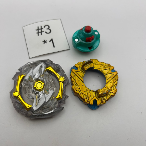 TAKARA TOMY Knockout Odin Blitz Quick' Random Layer Vol. 3 Burst GT Beyblade B-152 01 Custom Combo [USED]
