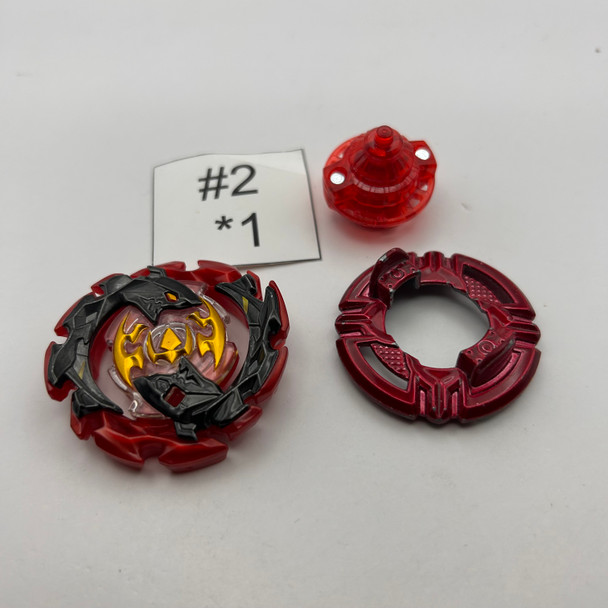 TAKARA TOMY Red Emperor Forneus red Burst Beyblade B-00 [USED]