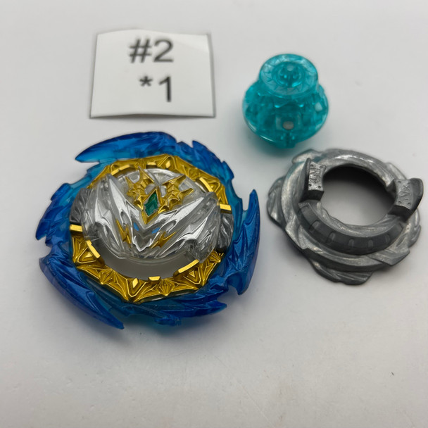 TAKARA TOMY Devil White Belial Nexus Destroy Custom Combo Burst DB Ultimate Beyblade B-202 03 [USED]