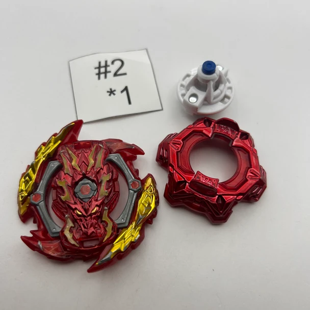 TAKARA TOMY Zwei Longinus Vanguard Xtreme(Slashing Dragon Ver.) Burst Rise GT WBBA Beyblade B-00 [USED]