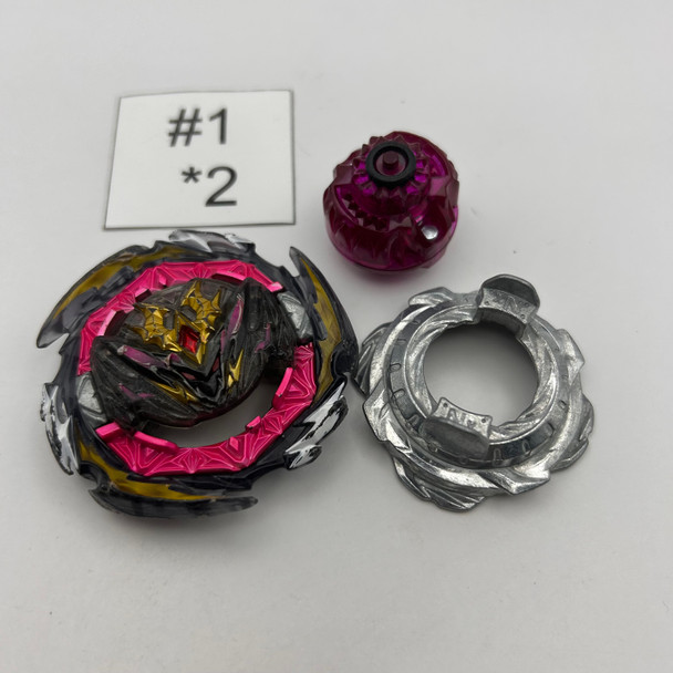 TAKARA TOMY Dynamite Belial Nexus Venture-2 *2 Entry Set Ver. Burst DB Beyblade B-182 [USED]