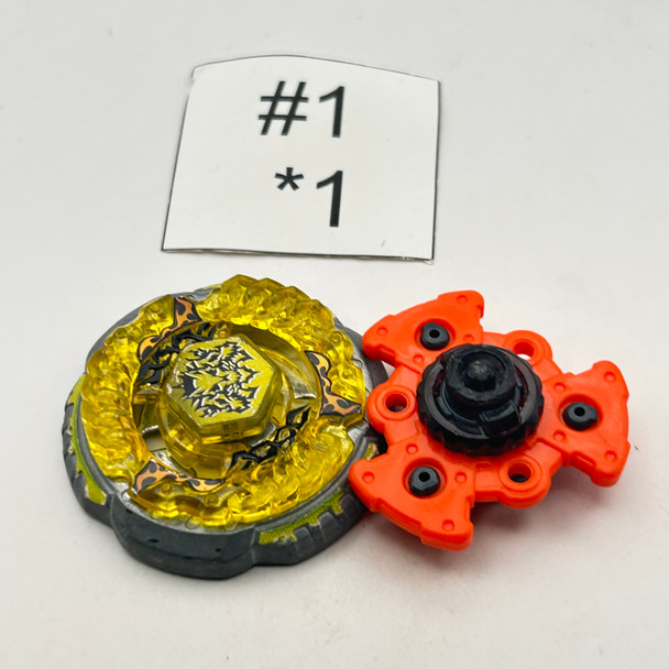 TAKARA TOMY Rock Kerbecs R145DS Beyblade Metal Fight / Metal Masters BB-99 [USED]