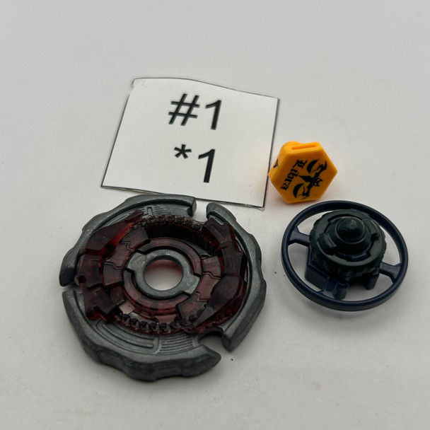 TAKARA TOMY Ray Escolpio / Scorpio D125B Beyblade Metal Fight / Metal Fusion BB-65 [USED]