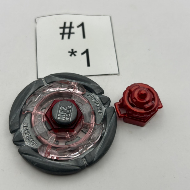 TAKARA TOMY Flame Gemios 125SF Metal Fight / Metal Masters Beyblade BB-100 [USED]