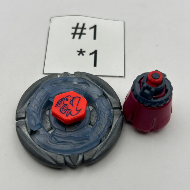 TAKARA TOMY Flame Bull 230CS Metal Fusion Plastic Beyblade BB-45 07 [USED]