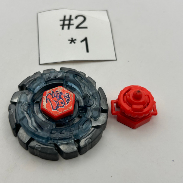 TAKARA TOMY Dark Bull 125SF Two Metal Fusion Plastic Beyblade BB-45 07 [USED]
