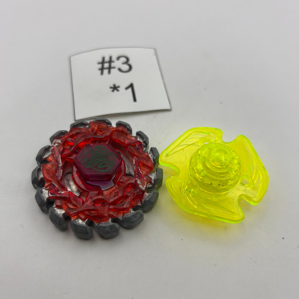 TAKARA TOMY Red Poison Serpent SW145SD Beyblade Metal Fight / Metal Masters BB-82 07 Custom Combo[USED]