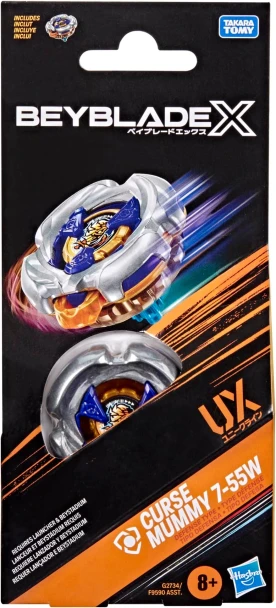 HASBRO Mummy Curse 7-55W Beyblade X Booster G2734 / UX-18 01