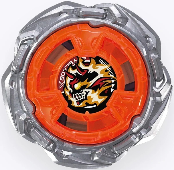 TAKARA TOMY Hells Nether Incendio Z Beyblade X Booster UX-21 [NO PACKAGE]