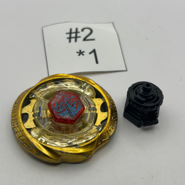 TAKARA TOMY Burn Gemios 145HF Custom Combo Beyblade Metal Fight / Metal Fusion BB-118 [USED]