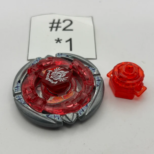TAKARA TOMY Flame Wolf 125SF Metal Fusion Plastic Beyblade BB-37 08 [USED]