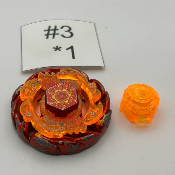 TAKARA TOMY Sol Blaze 105F Metal Fight / Metal Masters Beyblade BB-00 [USED]