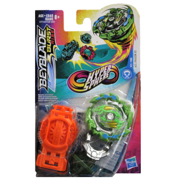 HASBRO Ace Dragon D5 Sting Charge I-H Burst Rise HyperSphere Beyblade E7713