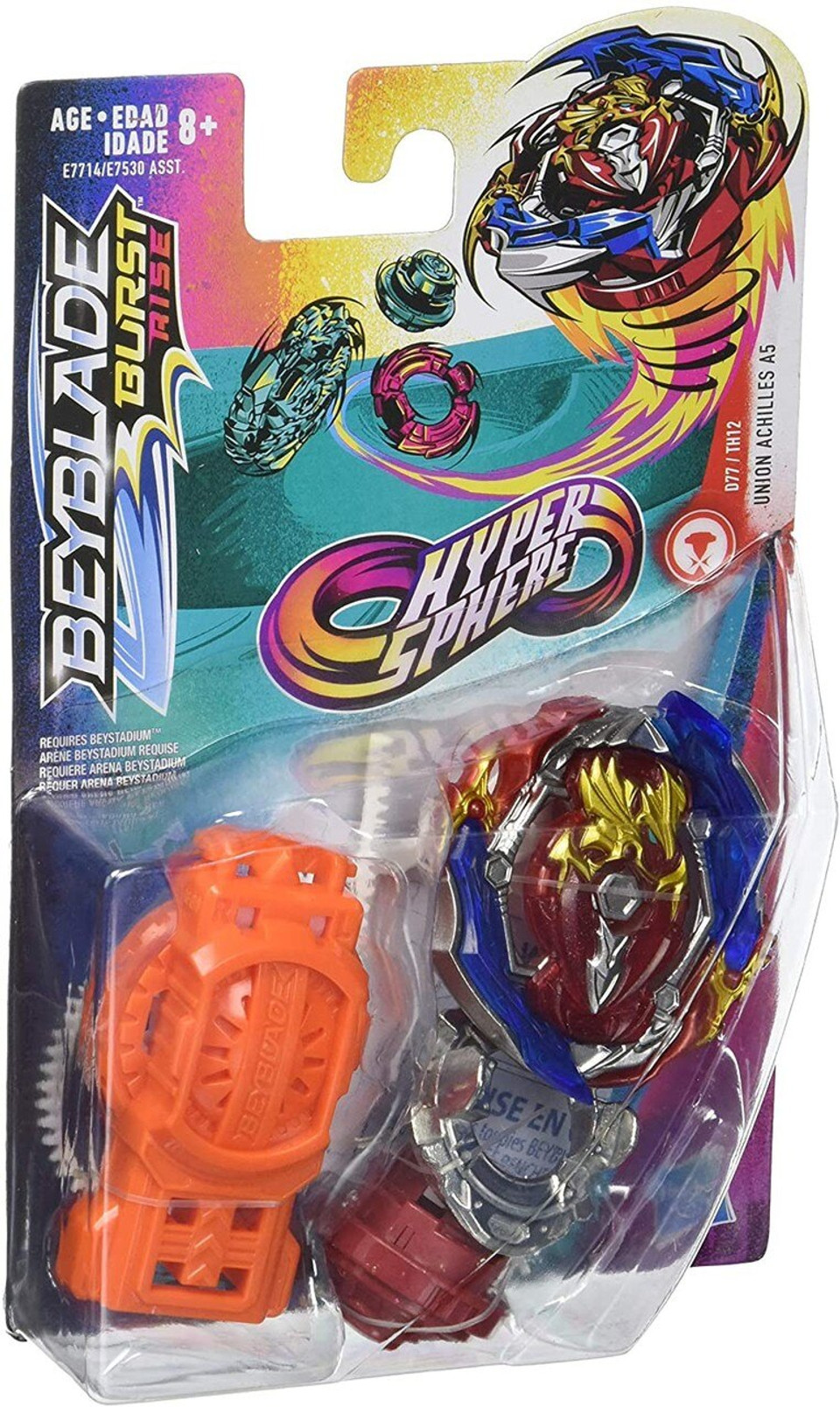 HASBRO Union Achilles A5 Burst Rise HyperSphere Beyblade E7714 BeysAndBricks