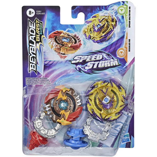 HASBRO Spear Valtryek V6 & Regulus R6 Burst Surge Speedstorm