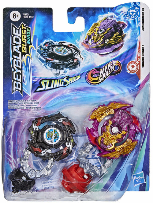 beygar HASBRO Wraith Driger F & Zone Balkesh B5 Beyblade Burst