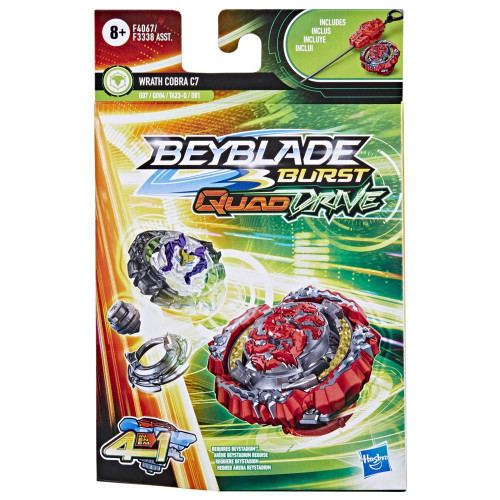 HASBRO Salvage Valtryek V7 Burst DB QuadDrive Beyblade F4070 - BeysAndBricks