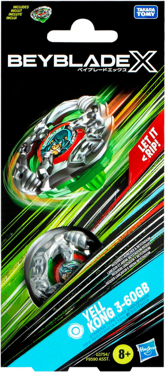 HASBRO Yell Kong 3-60GB Beyblade X Booster - BeysAndBricks