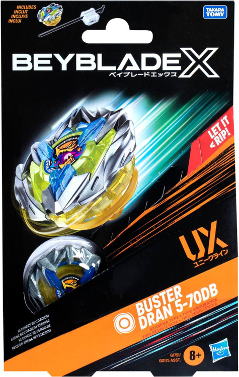 HASBRO Buster Dran 5-70DB Beyblade X Starter - BeysAndBricks