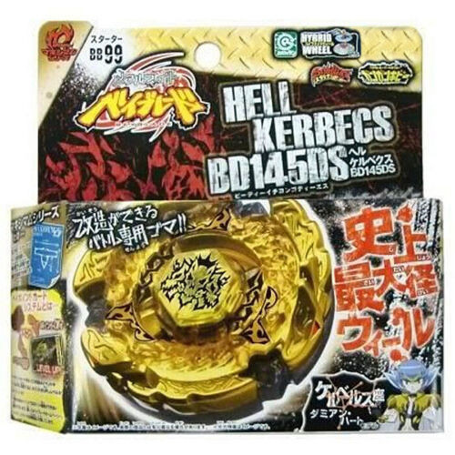 Hell / Hades Kerbecs BD145DS Metal Masters Beyblade Starter BB-99
