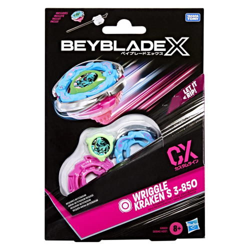 HASBRO Beyblade X Starter Wriggle Kraken S 3-85O G1683 - BeysAndBricks