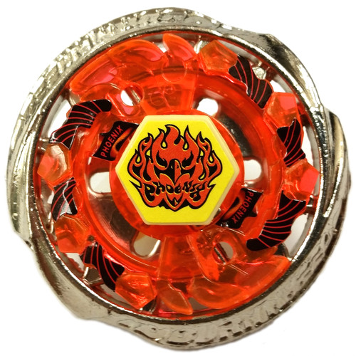 Custom Painted BLACK Beyblade Burn Fireblaze Phoenix BOOSTER BB-59-B