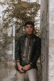 Alonzo Black Barong Tagalog