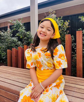 Yellow Balintawak Dress
