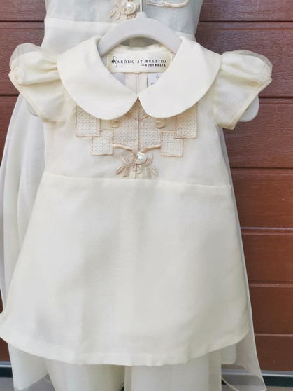 Martina Baby Barong Dress